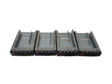 Lot of 4 SUPERMICRO MCP-220-93801-0B GEN6 3.5 TO 2.5 HARD DRIVE CONVERTER TRAY