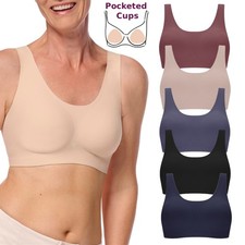 Post Surgery Bra Amoena Linda Pocketed Non Wi...