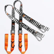 FXR Racing Black/Orange 1.5 in. Tie-Down Straps 241655-1030-02