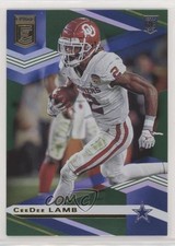 2020 Panini Donruss Elite Rookies Green CeeDee Lamb #111 07m4