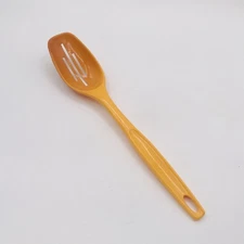 Vintage Foley Yellow Nylon Utensil Slotted Spoon 11"  - FREE SHIPPING!