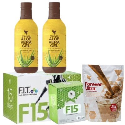 F15, Forever Living 15Tage Fitness Gewichtsmanagement Kur Aloe Schoko  Original