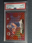 PSA 10 - 2024 Mosaic #289 Caleb Williams NFL Debut "Red Prizm" RC - "Gem Mint"