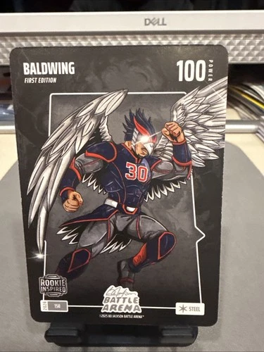 2026 Bo Jackson Battle Arena Baldwing #158 Rookie Base Set Steel Drake Baldwin