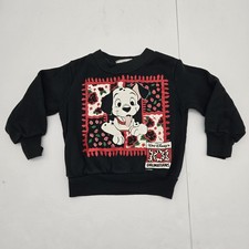 Vtg 1990  s Disney 101 Dalmatians Crew Neck Shirt Retro Y2K Kids Baby 18mo-2T
