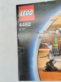 LEGO 4482 AT-TE Star Wars Vintage Retro Instructions NO FIGURES Clone Wars
