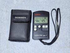 Gossen Luna-Pro Digital F Ambient Light Meter w/ Case TESTED VG Condition