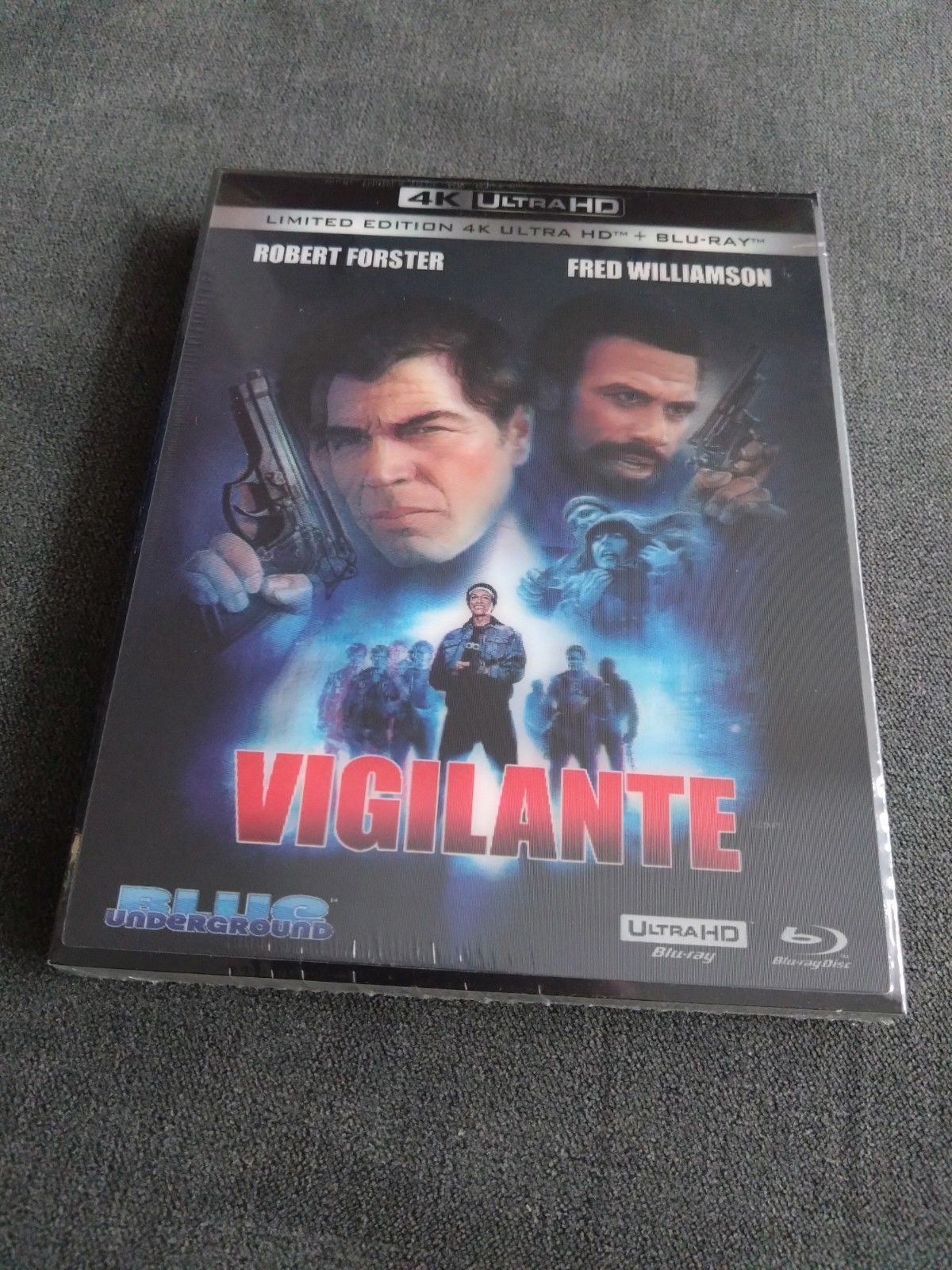 VIGILANTE - Blue Underground Limited Edition 4K UHD + Blu Ray