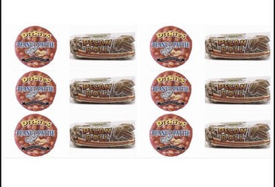 12 Pack Dickies Peanut Pattie And Dickies Pecan Roll. Free Shipping Fresh Stock