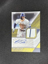 2026 Topps Series 1 Sal Frelick Major League Material Auto Relic #MLMA-SF