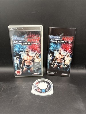 WWE SmackDown Vs Raw 2011 PSP komplett in Box - sehr guter Zustand