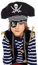 Pirate Eye Patch for Adults  Kids   Soft Adjustable Eye Cover for Costume Pa...