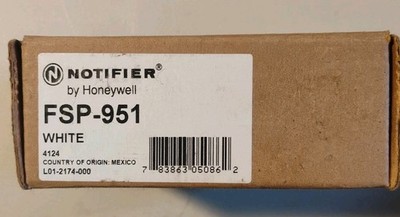 Notifier FSP-951 Intelligent Photoelectric Smoke Detector UL 268 7th Edition