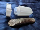 Roll of 40 - 90% Silver Washington Quarters $10 Face Value