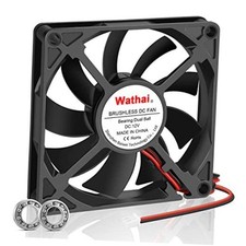 80mm x 15mm 12V DC Brushless Coolng Fan 2 Pin Dual Ball 8015 80x80x15mm