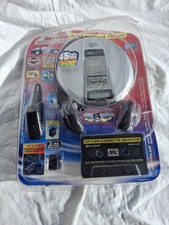 Lenoxx CD-88 CD player with headphones, car charger, cassette adapter