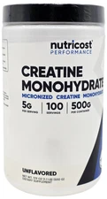 NEW! Nutricost Performance Creatine Monohydrate Powder 17.9oz  FREE SHIPPING!