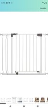 Dreambaby Liberty Walk Thru Baby Safety Gate Set - with 3.5inch Extension Pa...
