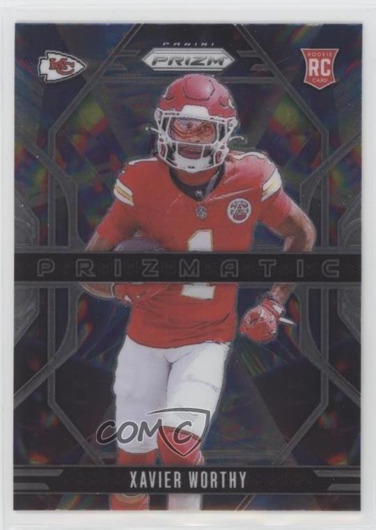 2024 Panini Prizm Prizmatic Xavier Worthy #14 1i99