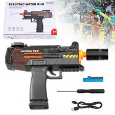 Electric Water Guns Pistol for Adults & Children IP67 waterproof Toy Outdoor