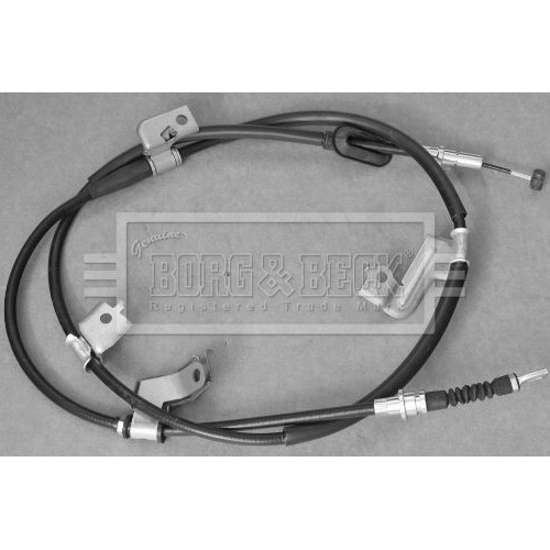 BORG & BECK Cable Pull, parking brake BKB3736