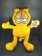 Garfield The Cat Plush 19" Toy Factory Sparkle Glitter Eyes NWT