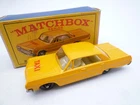 VINTAGE MATCHBOX LESNEY No.20c CHEVROLET IMPALA TAXI IN ORIGINAL BOX 1965