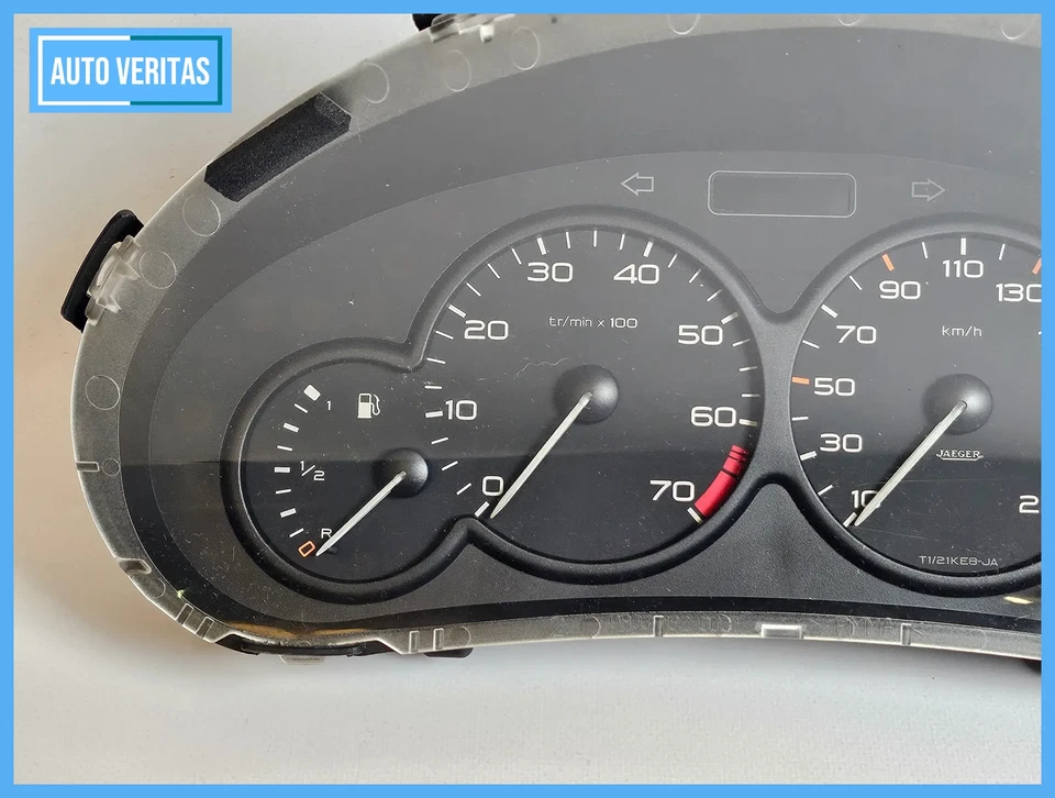 Original PEUGEOT 206 CC 1998-2006 Tacho Tachometer instrument cluster 9634960980 - Image 4 of 4