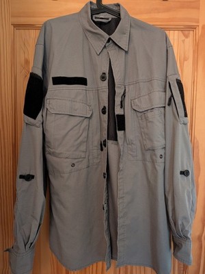 ARKTIS A110 ALL CLIMATE SHIRT GRAU TOP ZUSTAND - LARGE