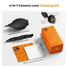 4-in-1 Camera Lens Cleaning Kit: Air Blower, Pen Cloth, Cleaner for DSLR Filter1