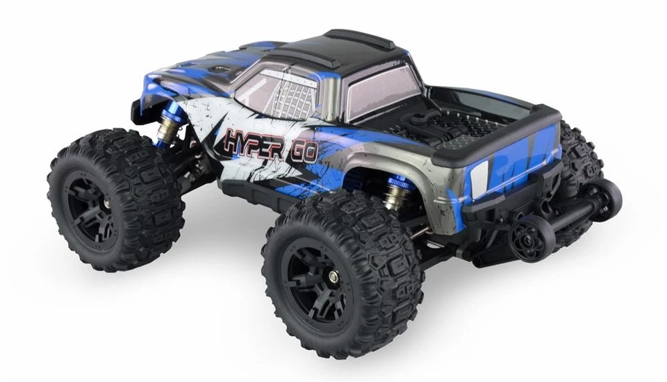 AMEWI / Hyper GO Monstertruck Spazzolato 4WD Con GPS 1:16 RTR Blu / 22602 - Immagine 4 di 4