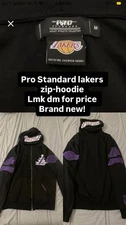 Pro Standard Lakers Zip Up Hoodie