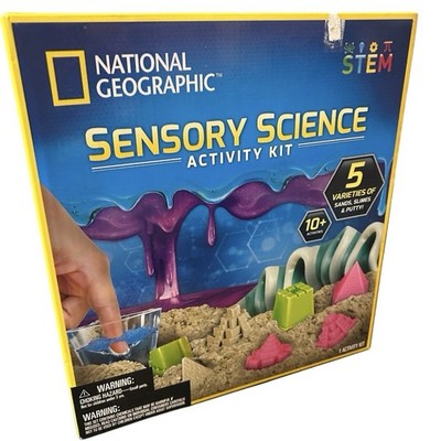 National Geographic Sensory Science Activity Kit STEM Educational Fun New In Box