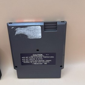 Nintendo NES Toho Godzilla Monster Of Monsters 1989 juego con manual Inv-0742