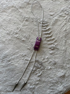Hot Rod distressed racing car bolo tie