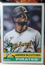 2025 Topps Heritage - Andrew McCutchen #314 Pirates - Rangers 