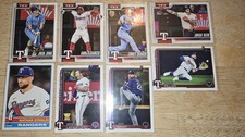 2025/2026 Topps MLB TX Rangers 8 Card Team Lot