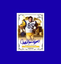 Jack Youngblood 2013 Leaf National Convention Autographs SILVER AUTO #'d 03/20