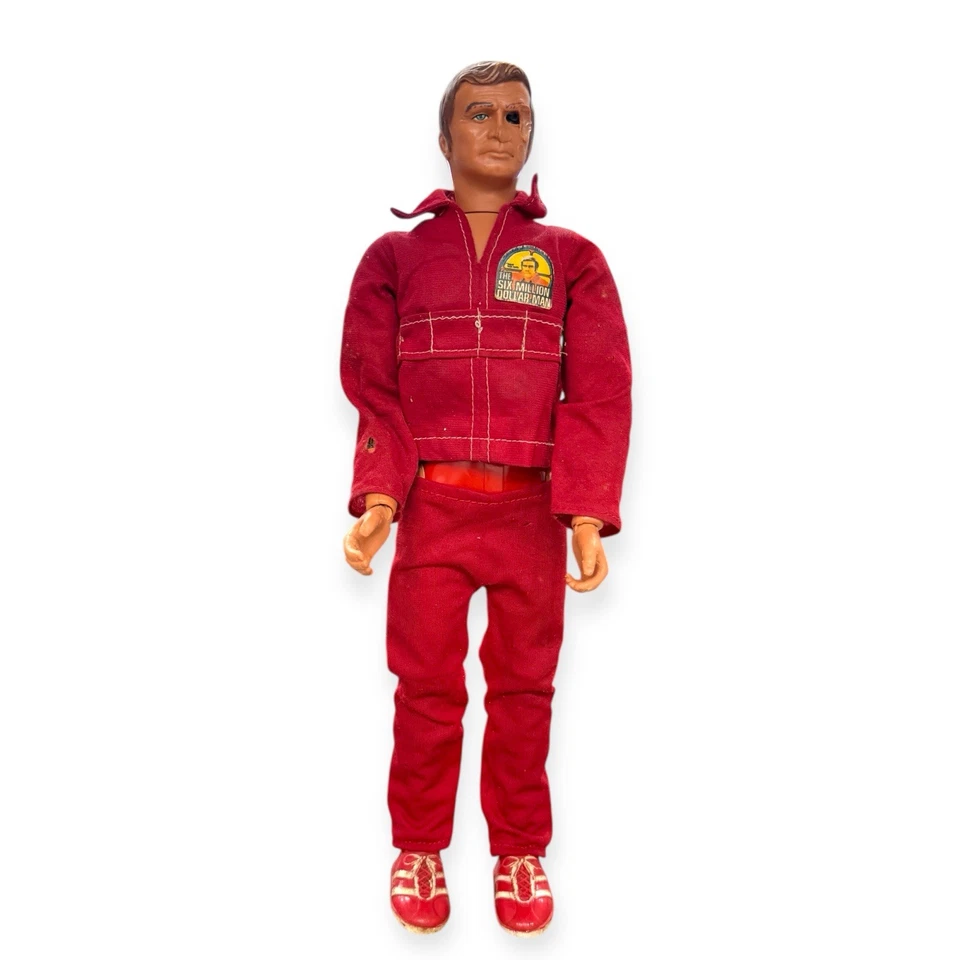 FIGURA RARA VINTAGE 1975 KENNER SIX MILLION DOLLAR MAN 12" con accesorios Foto 2 de 4