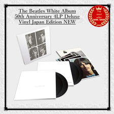 The Beatles White Album 50th Anniversary 4LP Deluxe Vinyl Japan Edition NEW