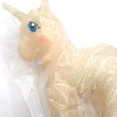 My Little Pony G1 Style HQG1C Blank White Glitter Unicorn Gusty Pose Custom MLP