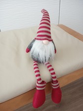 Holiday Christmas decor gnome excellent Condition