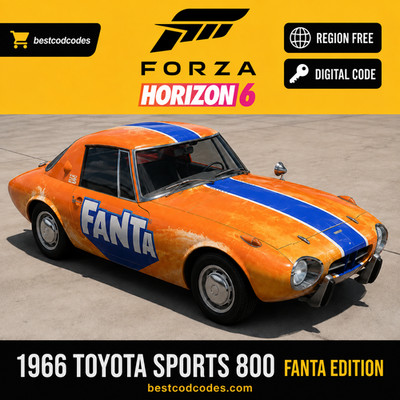 Forza Horizon 6: 1966 Toyota Sports 800 Fanta Edition | Global | Xbox CODE | FH6