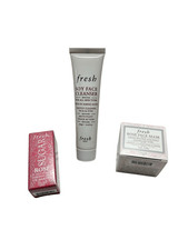 Fresh Rose Mini Set Lot x3- Mask, Cleanser, Lip Treatment NIB
