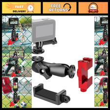 Aluminum Fence Mount for Action Cameras, Smartphones  GoPro - Sports Recording