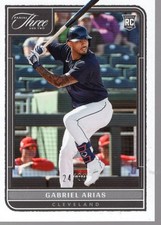 2022 Panini Three and Two #139 Gabriel Arias RC /99 - BB