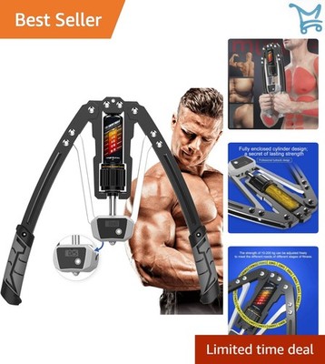 Arm Exerciser Adjustable Hydraulic Power Chest Shoulder Fitness Equipment
