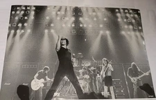 AC/DC “Back in Black” FAN MEMORABILIA FOLDER-Live Photo Posters/News letters