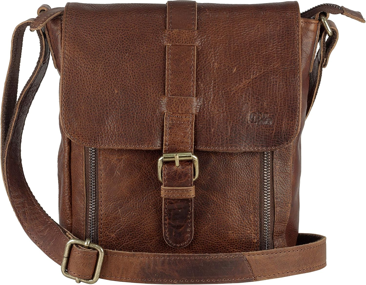 Genuine Leather Crossbody Purse and Handbags - Crossover Bag over the Shoulder