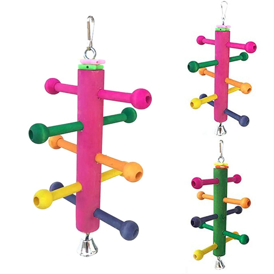 Bird Chewing Toy Parrot Cage Toys Toys Parrot Hanging Bird Foraging
